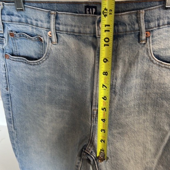 Gap Cone Denim Light Indigo Wash High Rise Wide Straight Jean - 30 R - Picture 5 of 9